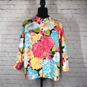 French Laundry top floral